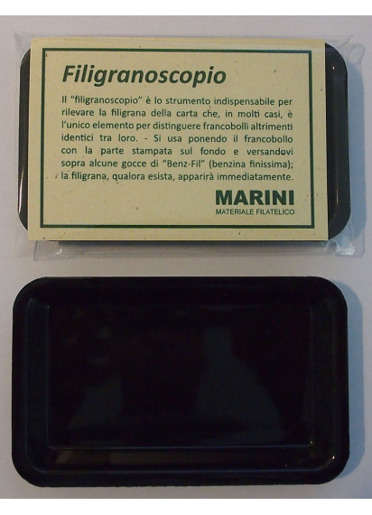 Filigranoscopio Ditta Marini per identificazione della filigrana