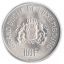 LUSSEMBURGO 100 Francs 1963 AG Charlotte BB+
