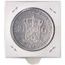 OLANDA - 2 1/2 Gulden 1939 AG Guglielmina Stupenda 