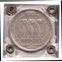 1938 - 20 Lire  Spl Quasi/Fdc Certificato di Garanzia Bazzoni Angelo San Marino