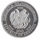 Armenia 100 Dram Anno Polare Internazionale Ag 2006 Proof