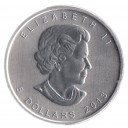 2013 - CANADA  5 Dollari d'argento 1 OZ  Antilocapra