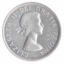 CANADA dollaro in argento Canoa 1963 Stupenda