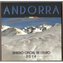 2014 - ANDORRA Divisionale Ufficiale Euro FDC