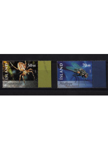 ISLANDA 2005  francobolli tematica Fauna serie completa Unificato 1047/48