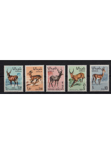 SOMALIA 1968 francobolli  Animali della Savana Yvert Tellier 91/95