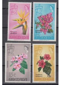 GRENADA 1968 francobolli serie completa nuova Yvert e Tellier 441-444