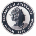 2022 - 1 Dollaro Argento 1 OZ Australia Quokka FDC