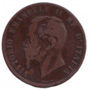 1867 - 10 Centesimi Zecca Birmingham Vittorio Emanuele II BB