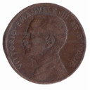 1908 5 Centesimi Rame BB Moneta Rara