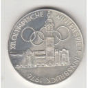 1976 AUSTRIA 100 SCELLINI Città Innsbruck  Olimpiadi Zecca Scudo Fdc
