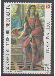 1987 SMOM Mastri della PITTURA - BOTTICELLI  1. Val.