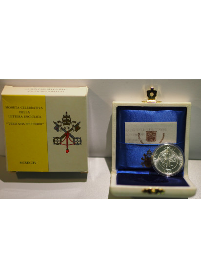 1994 Lire 500 Argento  Veritas Splendor Giovanni Paolo II