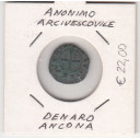 ANCONA monetazione autonoma Denaro XII Sec.