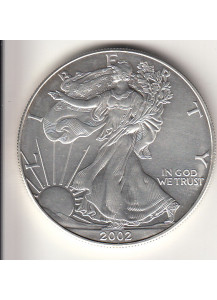 2002 STATI UNITI 1 Dollar  Liberty Argento Oncia