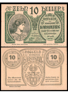 AUSTRIA Notgeld 1920 Bassa Austria – Hausmening Fds