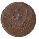 1919 10 centesimi Ape Rara Vittorio Emanuele III MB
