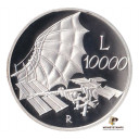 2000 - 10000 lire argento Italia Verso il 2000 soggetto Cielo Proof