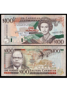 East Caribbean States 100 Dollars "Elizabeth II - G Grenada 1965 Spl+