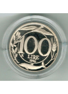 1996 Lire 100 Fondo Specchio