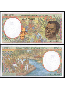 REPUBBLICA DELL' AFRICA CENTRALE 1000 Franchi 1999 Fds
