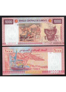 GIBUTI 1000 Francs 2005 Fior di Stampa