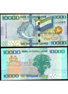 SIERRA LEONE 10.000 Leones 2010-13 Fior di Stampa