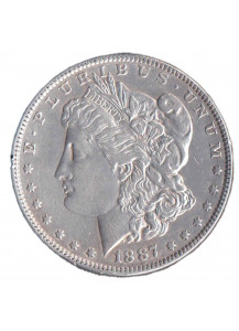 1887 - 1 Dollaro Morgan Stati Uniti Filadelfia BB+