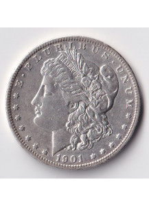 1901 - 1 Dollaro Morgan Argento Stati Uniti New Orleans O Stupenda+