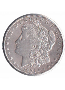 1921 - 1 Dollaro Argento Stati Uniti Morgan Sigla S BB+