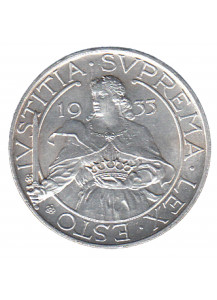 1933 San Marino Monetazione Antica 10 Lire Ag FDC