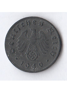 1940  1 Reichspfennig Zecca D MB
