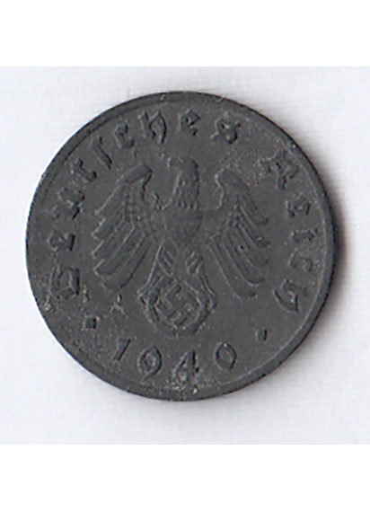 1940  1 Reichspfennig Zecca D MB
