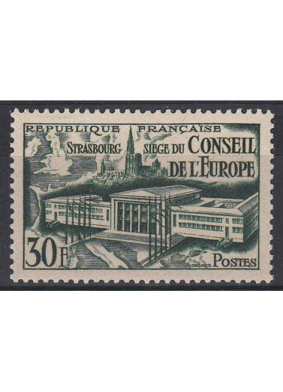 1952 Riunione a Strasburgo Consiglio d'Europa Unificato 923 Integro