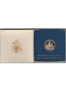 1984 Lire 500 Argento Bimillenario Nascita Maria Giovanni Paolo II