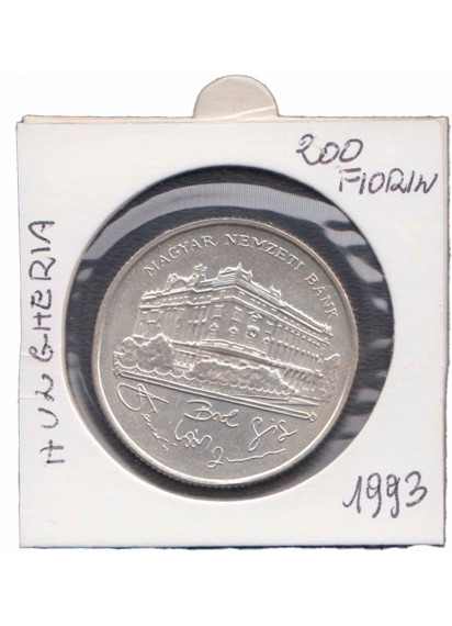 Ungheria 200 fiorini 1992-1993 Fdc Ag 