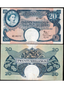 EAST AFRICA 20 Shillings 1958 Splendida