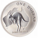 2000 AUSTRALIA Dollaro Argento 1 Oz Canguro Fdc