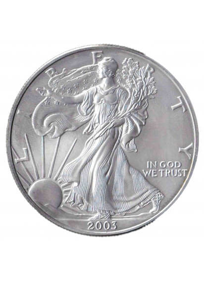2003 STATI UNITI 1 Dollar  Liberty Argento Oncia