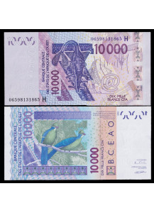 NIGER (W.A.S.) 10.000 Francs 2003 Fior di Stampa