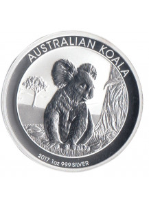 2017 AUSTRALIA Argento 1 Oncia Koala 