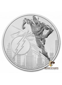 2022 - NIUE 2 Dollari Argento DC Comics™ Flash 1 Oz 999 argento