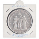 1874 - 5 Francs Argento Francia Hercule Strasburgo BB+