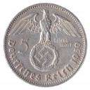 GERMANIA TERZO REICH 5 Reichsmark 1939  E Spl+