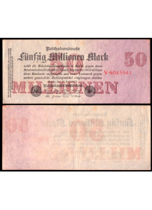 GERMANIA  50.000.000 Mark 1923 Splendida