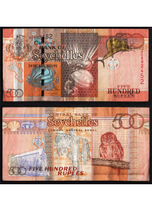 SEYCHELLES 500 Rupees 2001 BB