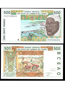 SENEGAL ( W. A. S.) 500 Francs 2002 Fds