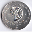1998 - MESSICO 1 Peso argento 1/4 Oncia Disco de la Muerte
