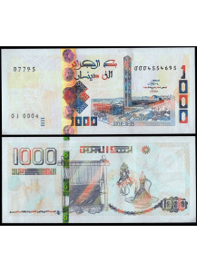 ALGERIA 1000 Dinars 2018 (2019) Fds