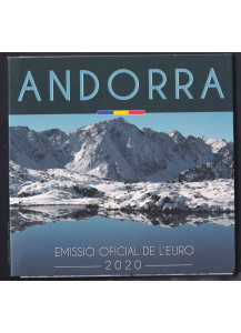 2020 -  ANDORRA Divisionale Ufficiale Euro FDC